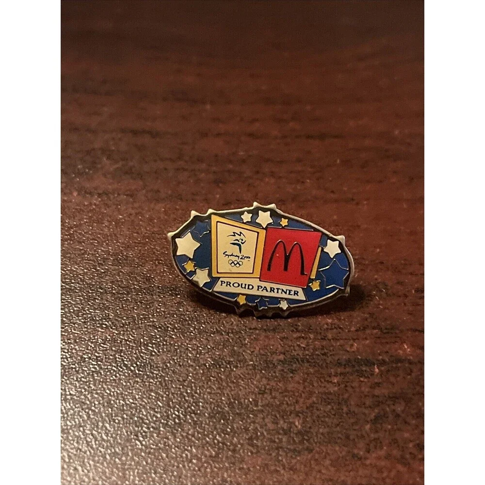 McDonald’s 2000 Sydney Olympics Australia Proud‎ Partner Employee Lapel Pin